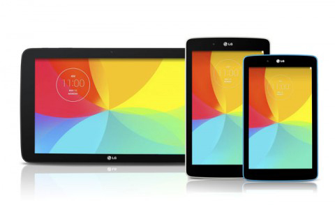 LG начинает продажи новой серии планшетов G Pad