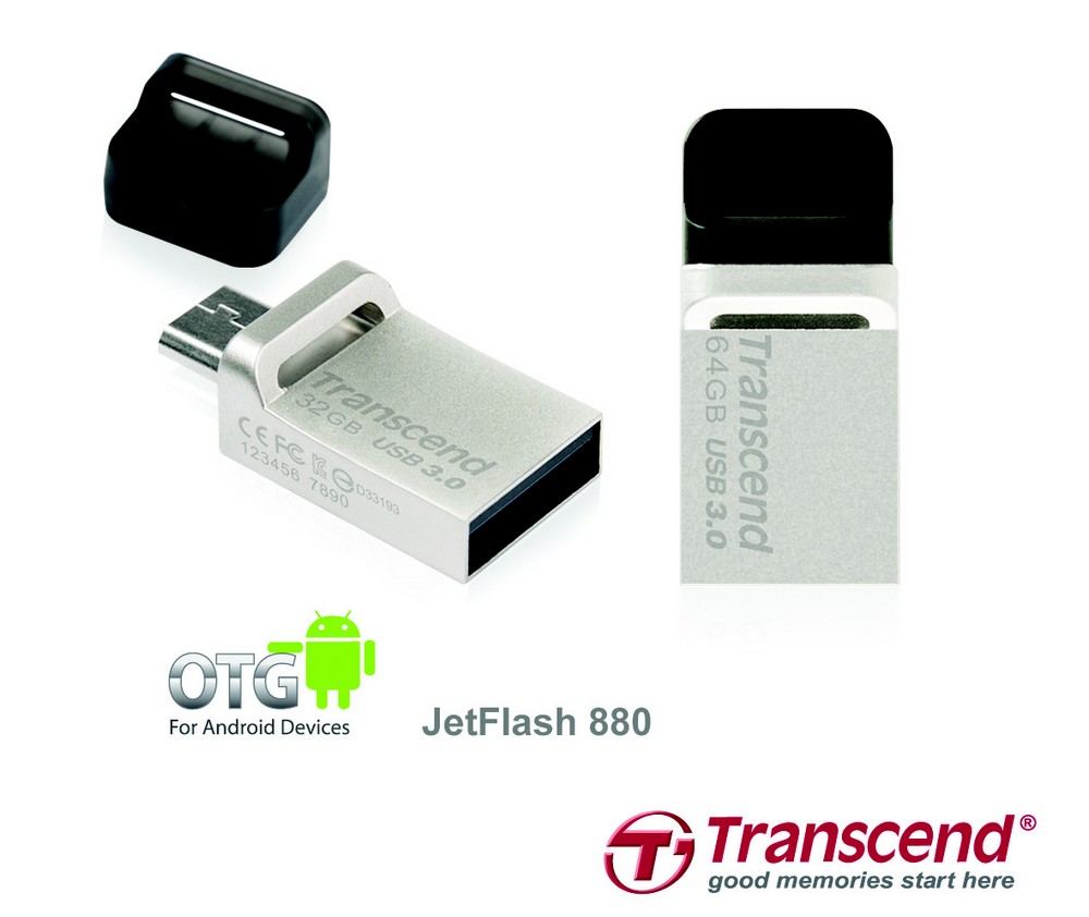 Transcend JetFlash 880: высокоскоростная USB-флешка класса «смартфон-ПК»