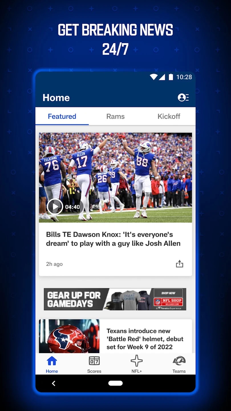 The NFL's Mobile App Review - Root Nation