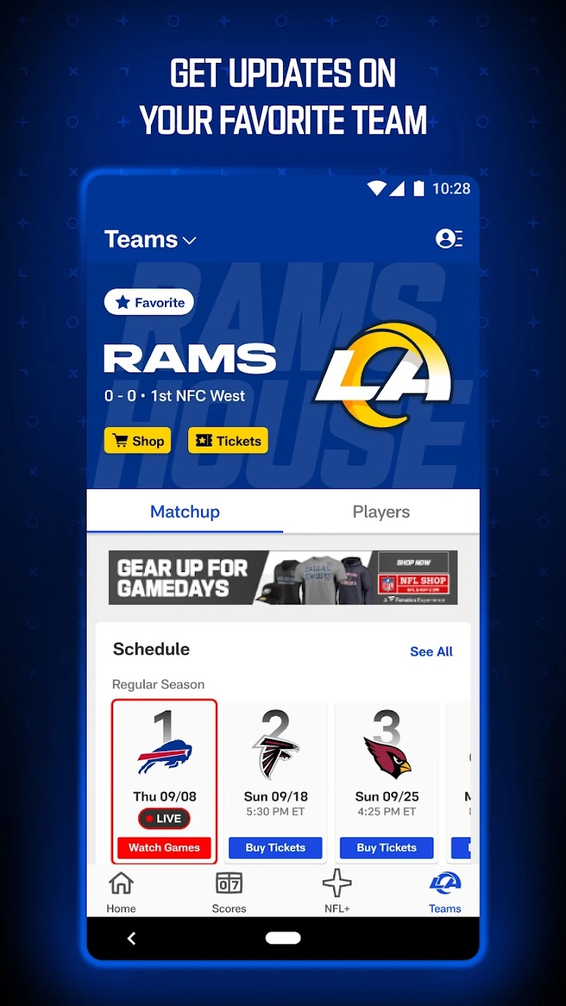 The NFL's Mobile App Review - Root Nation