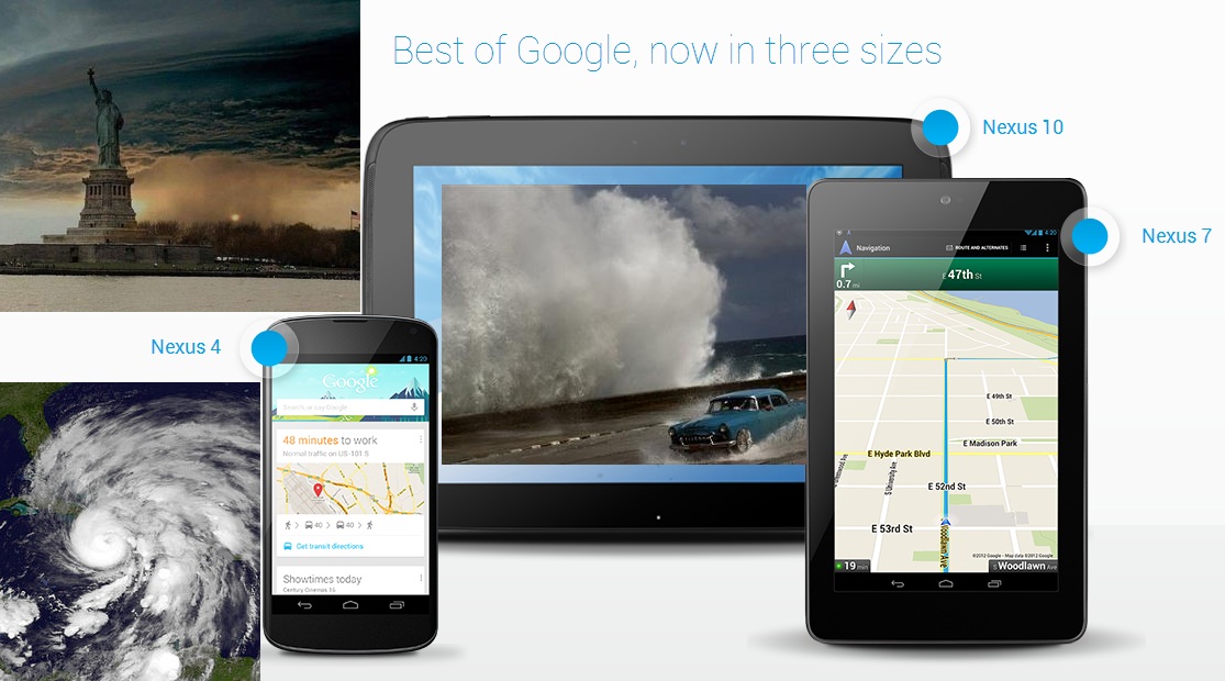 Android 4.2 и обновление линейки Nexus. Ураганная презентация Google: больше, быстрее, дешевле