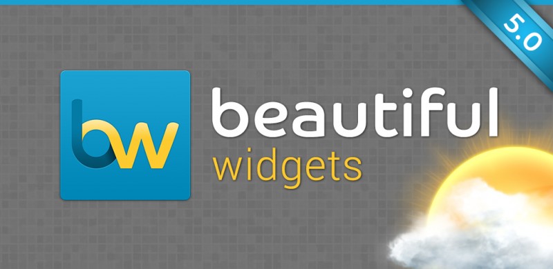 [Android] Beautiful Widgets 5.0 - старые виджеты в новом обличии