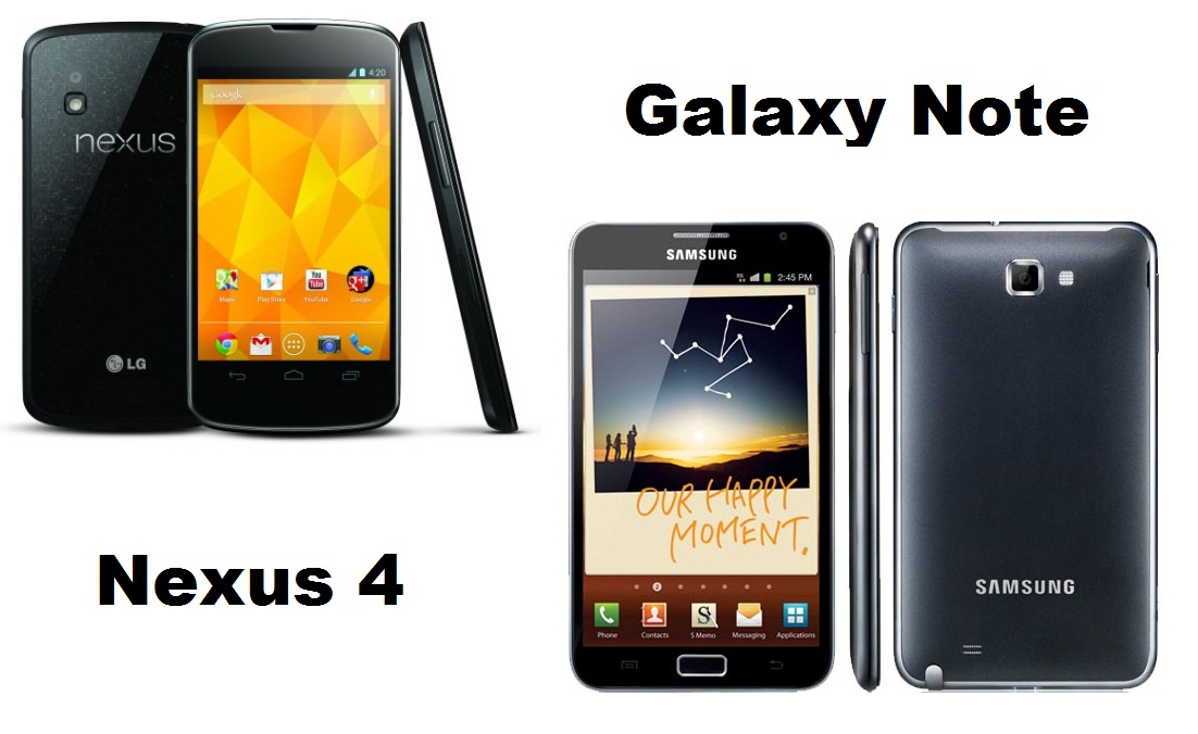 Nexus 4 или Galaxy Note?