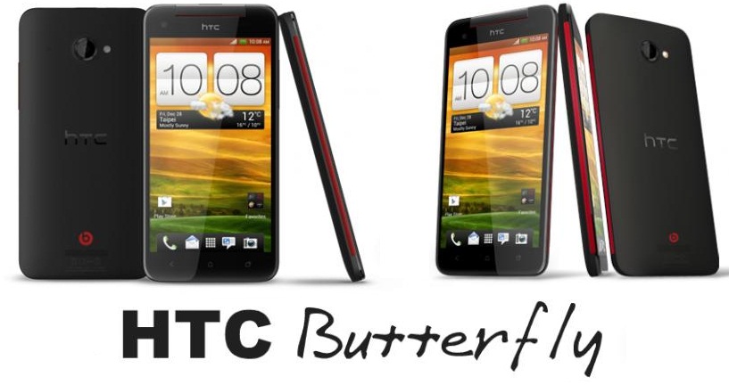 [Видео] HTC Butterfly — Распаковка и дизайн, сравнение экранов Butterfly, Note II и Nexus 4
