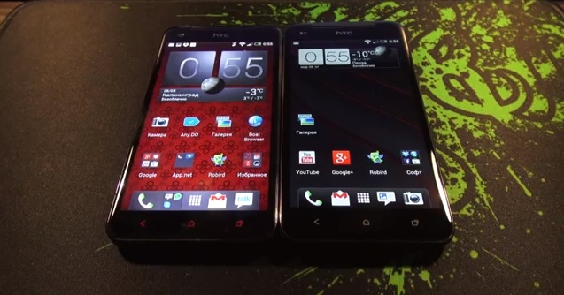 [Видео] HTC Butterfly — сравнение различных версий смартфона