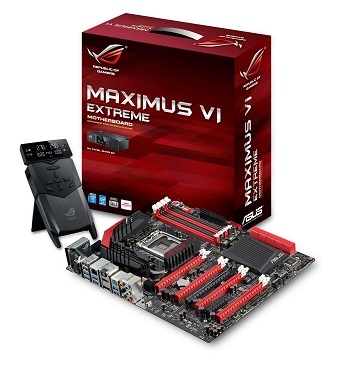 maximus vi extreme with oc panel for ultimate z87 overclocking power_m