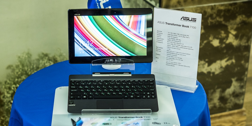 Презентация ASUS Transformer Book T100 на Windows 8.1