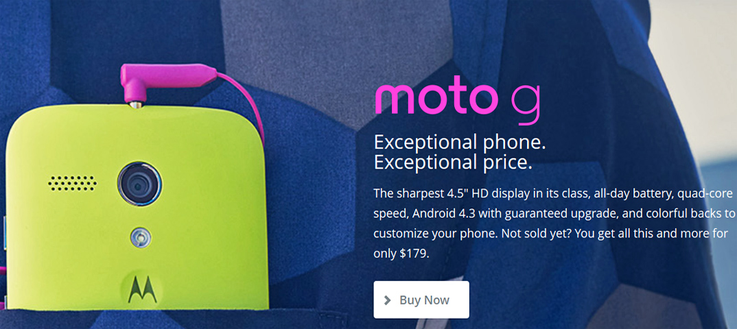 [Видео] Motorola Moto G intro