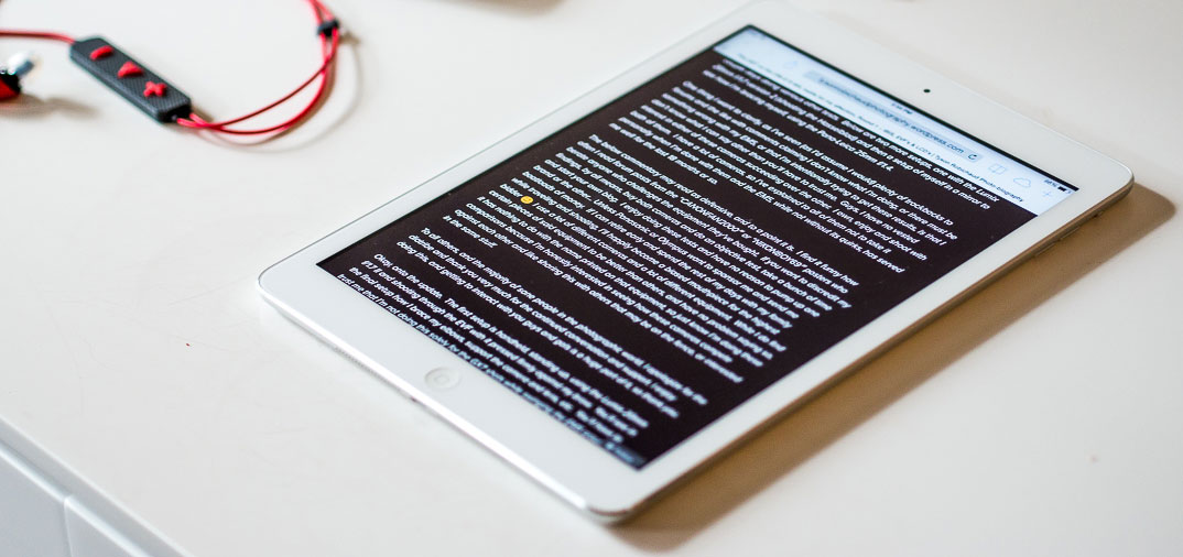 Опыт эксплуатации Apple iPad Air