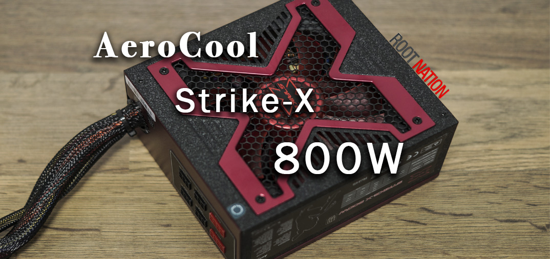 Миниобзор БП AeroCool Strike-X Power 800