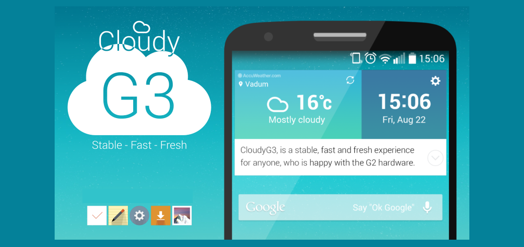 Обзор прошивки CloudyG3 для смартфона LG G2