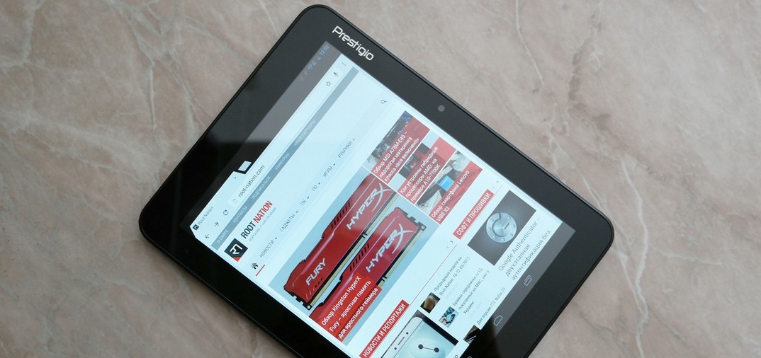 Prestigio MultiPad RANGER 8.0 3G #1 – дизайн, конструкция, эргономика