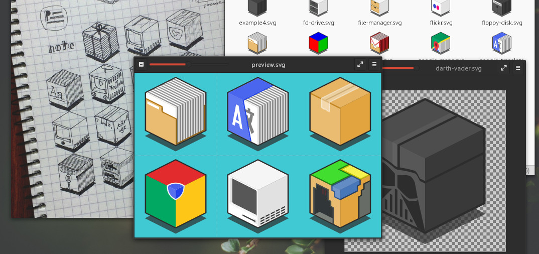 Cubic Icons — иконки для всего и всех