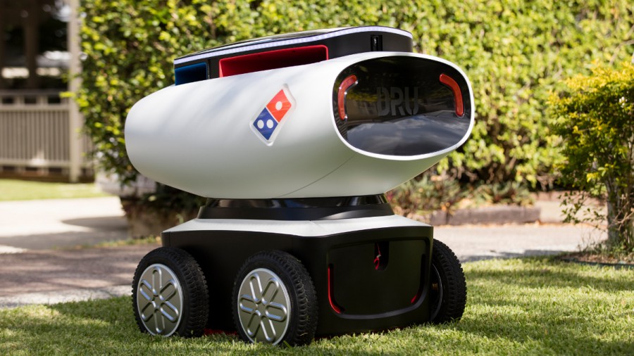 робот-разносчик пиццы