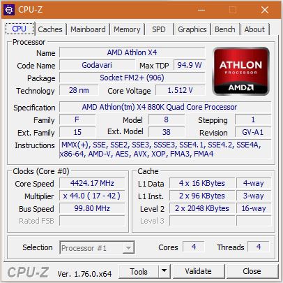 AMD Athlon 880k
