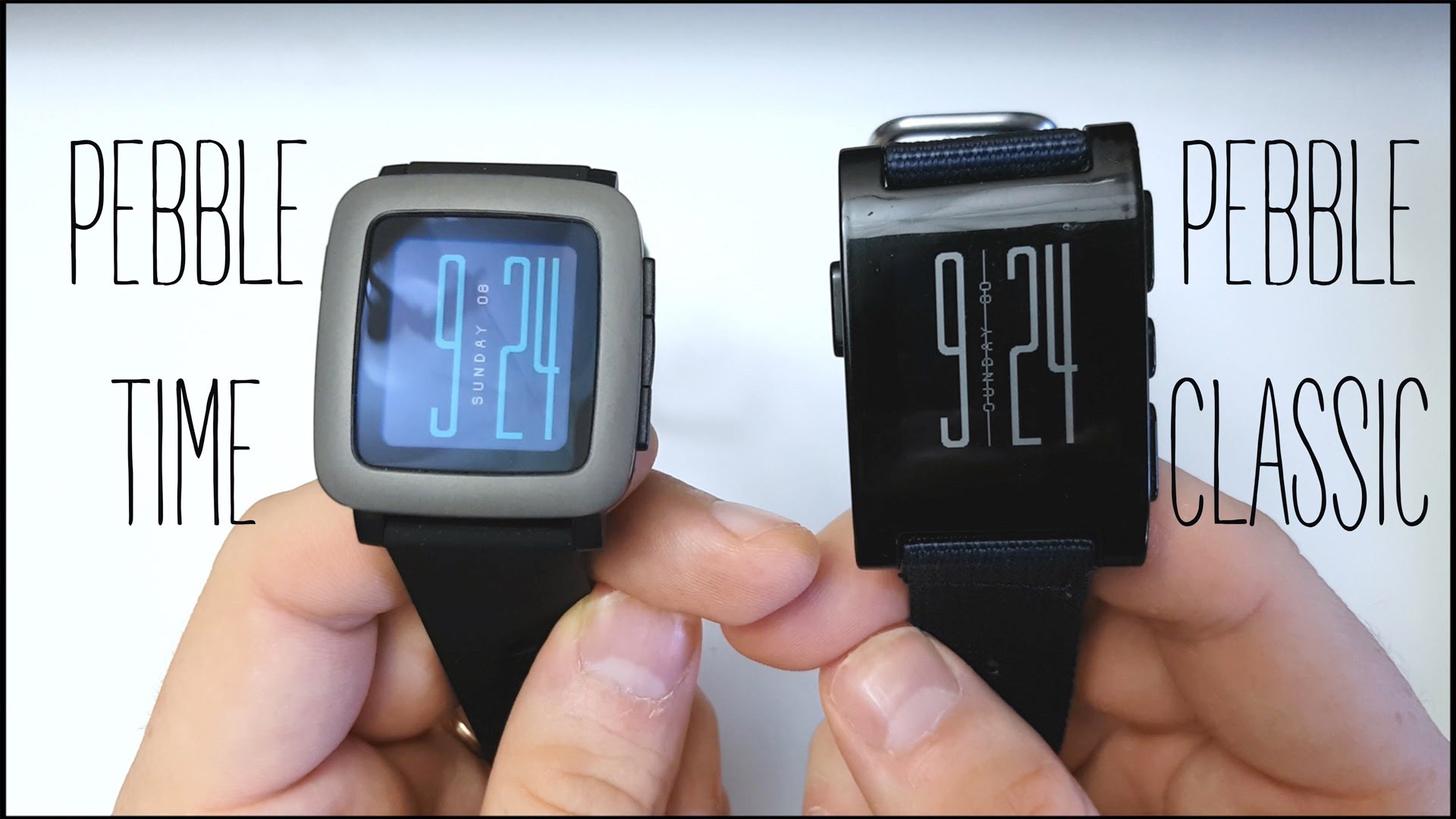 Видео: Что выбрать: Pebble Time или Pebble Classic?