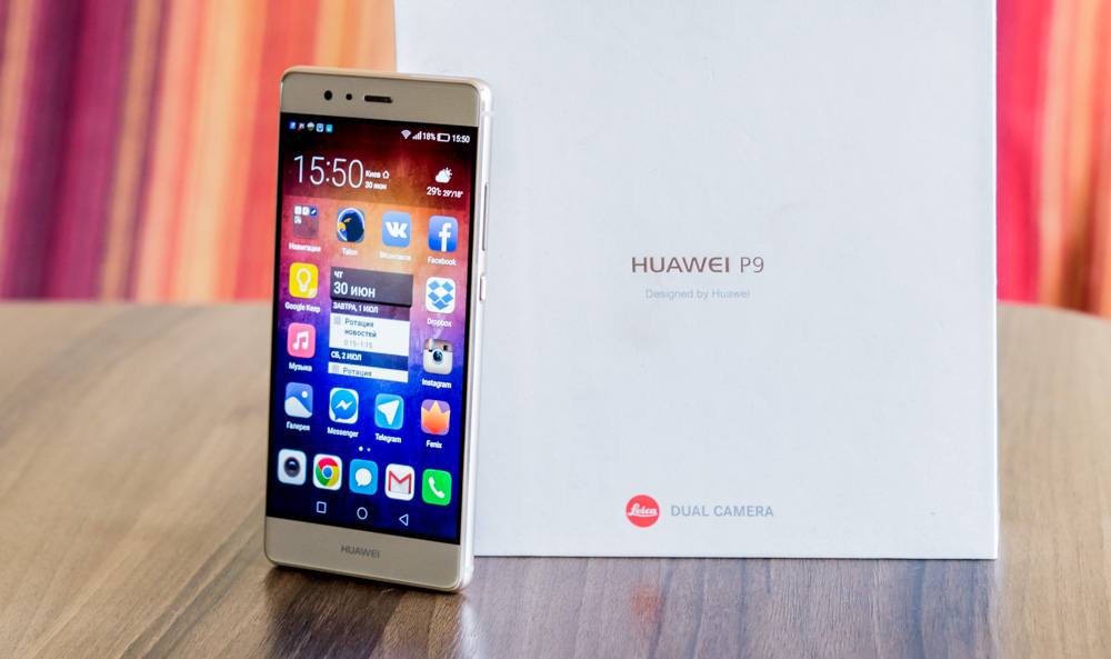 ประสบการณ์การดำเนินงาน Huawei P9