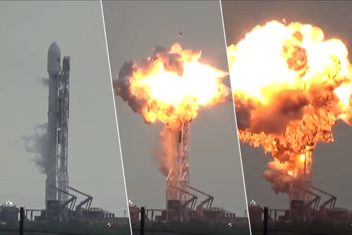 falcon 9 explosion reason