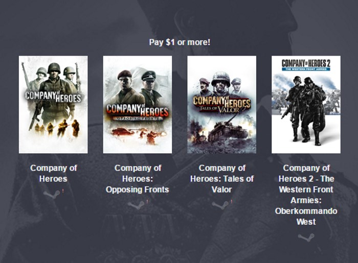 humble company of heroes bundle
