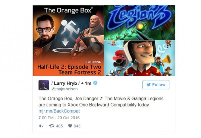 orange box xbox one 