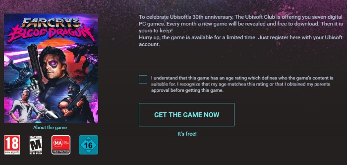blood dragon free now