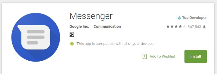 messenger rcs