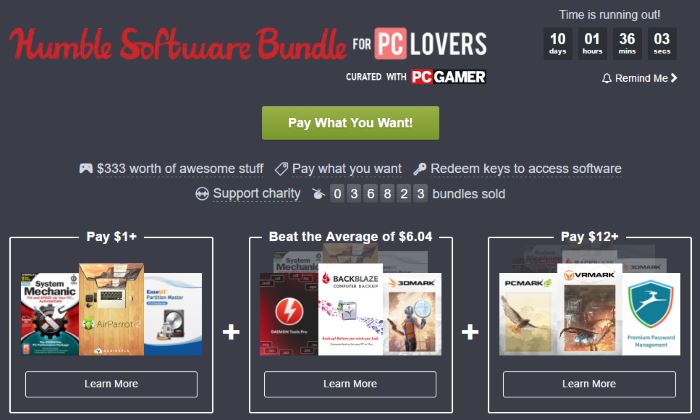 Humble Software Bundle 3
