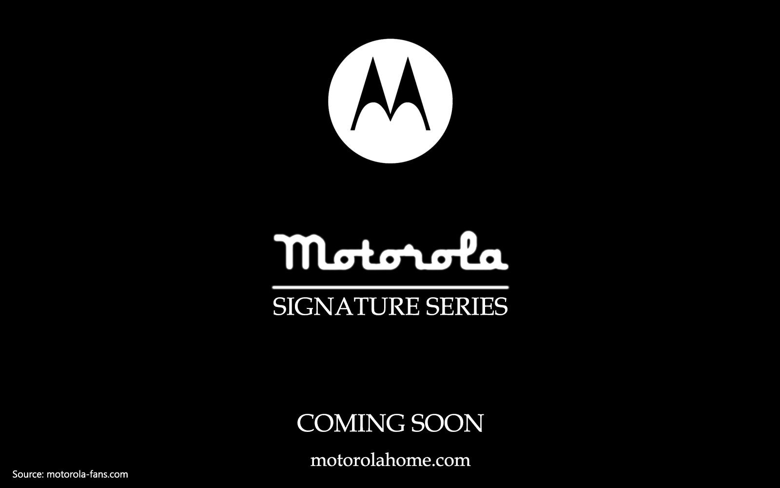 Motorola Signature Series