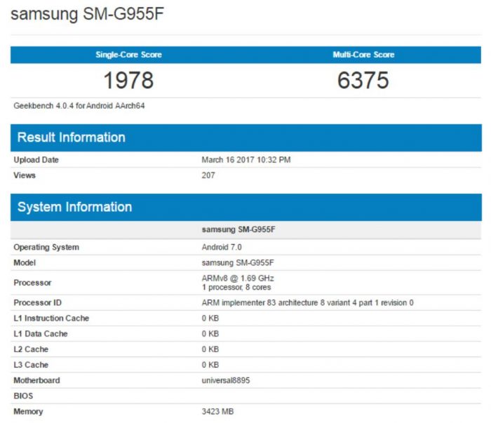  Geekbench 