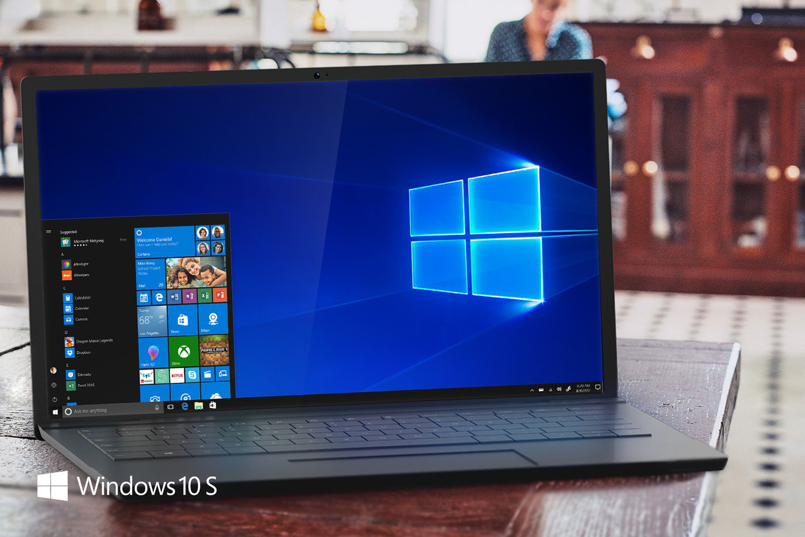 Microsoft представила ноутбук Surface Laptop с новой системой Windows 10 S
