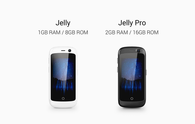 Jelly - найменший в світі 4G LTE Android смартфон