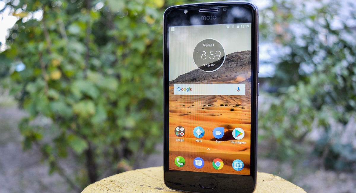 Обзор Motorola Moto E4