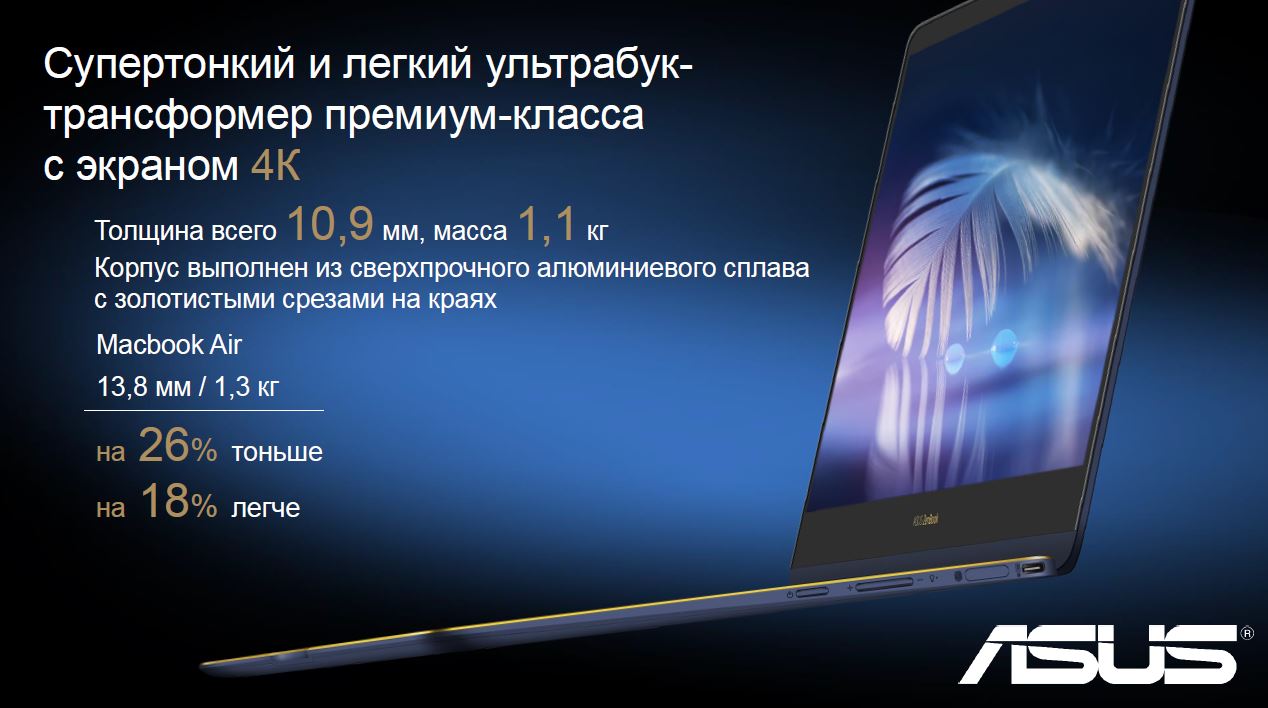 Презентация новых ноутбуков ASUS в Украине - всё мощнее и тоньше!
