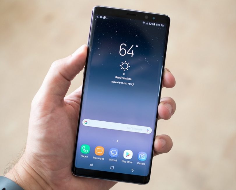 Слух: Samsung поместит в Galaxy Note сканер отпечатков пальцев, встроенный в экран