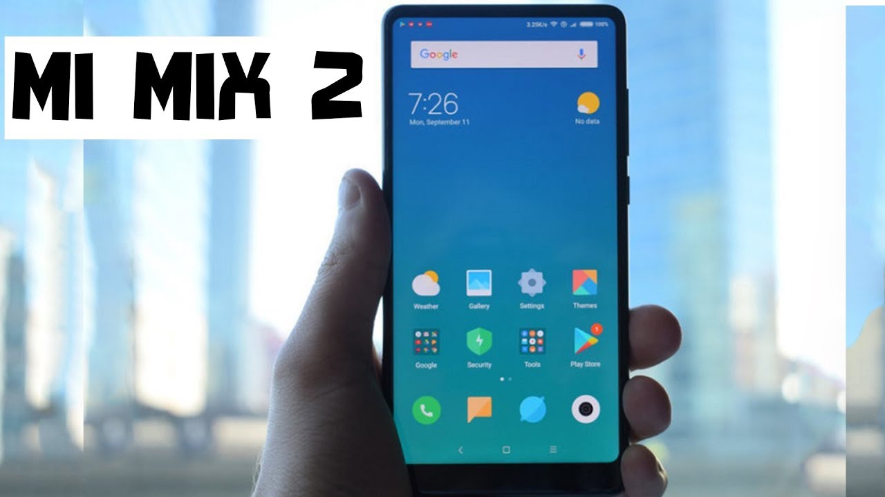 Відео: Xiaomi Mi MIX 2 – Нове дихання для безрамкових смартфонів