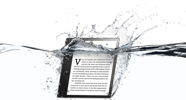 Kindle Oasis станет первой электронной книгой Amazon с защитой от влаги