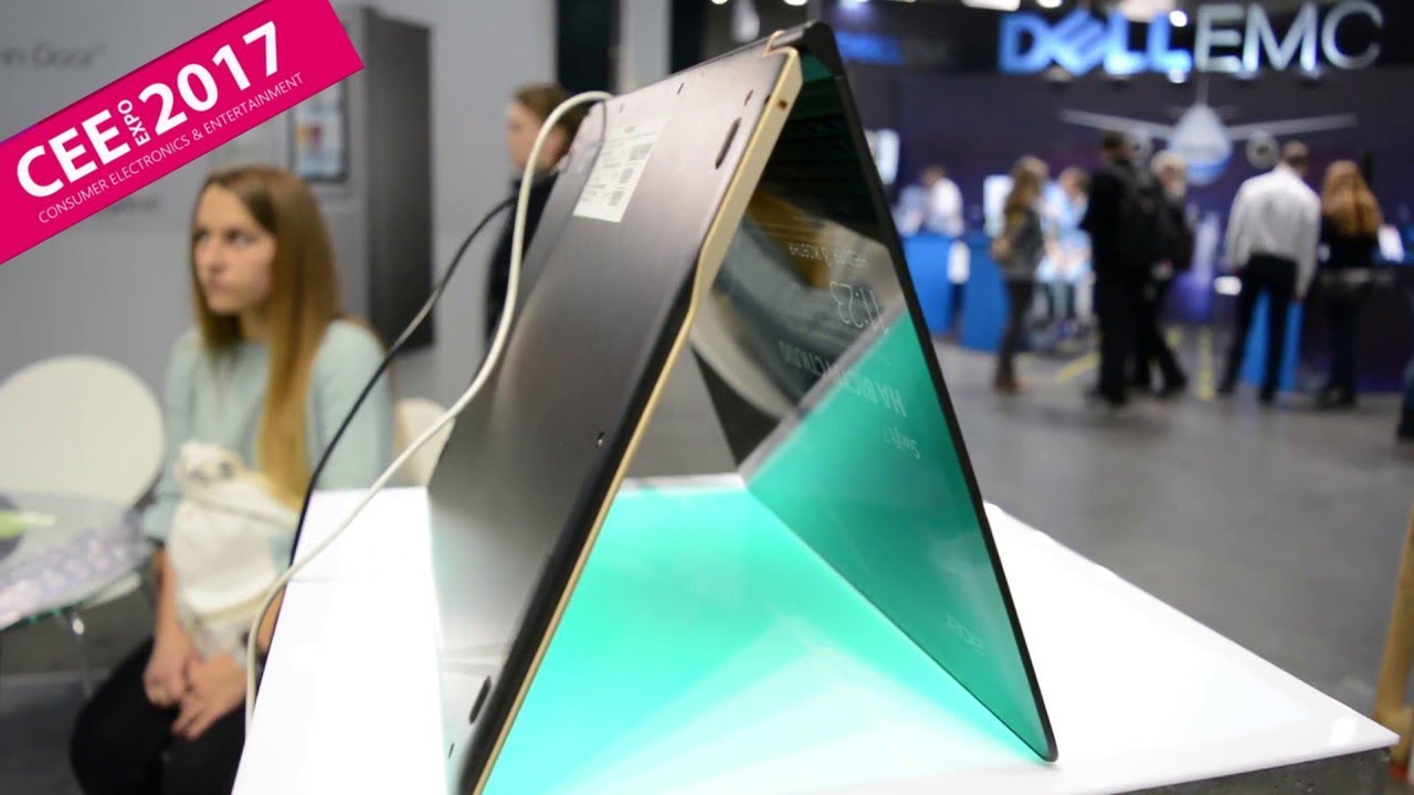 Відео: CEE 2017 - Найтонший ноутбук у світі - Acer Swift 7