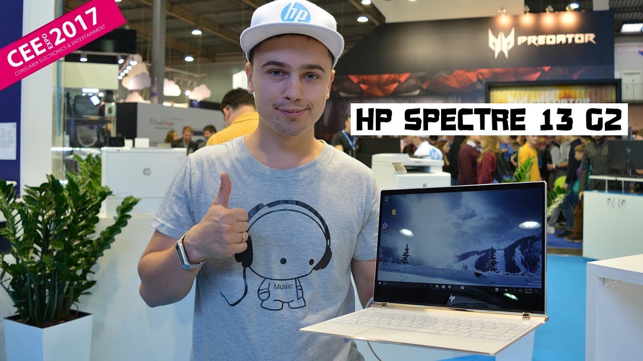Ноутбук HP Spectre 13 G2 на процесорі Core i7 Coffee Lake