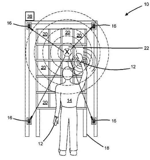 Amazon патентует браслет, который будет помогать рабочим в поиске предметов