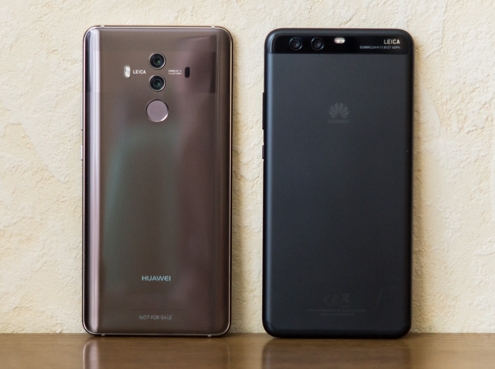 Huawei Mate 10 Pro contro Huawei Inoltre P10