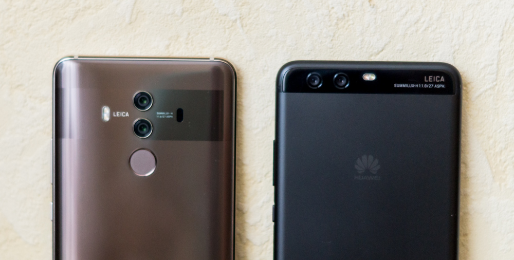 Huawei Mate 10 Pro เทียบกับ Huawei P10 Plus