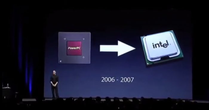 Apple отказывается от чипов Intel
