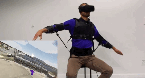 FlyJacket - незвичайний спосіб управління дроном у VR