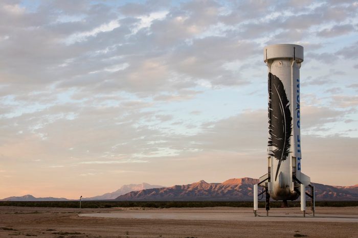 Blue Origin удачно посадили свою восьмую ракету New Shepard
