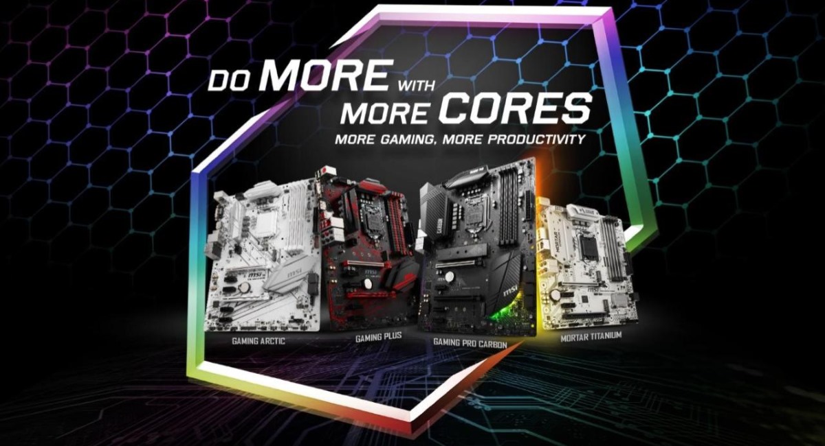 Presentation Intel new chipset msi title