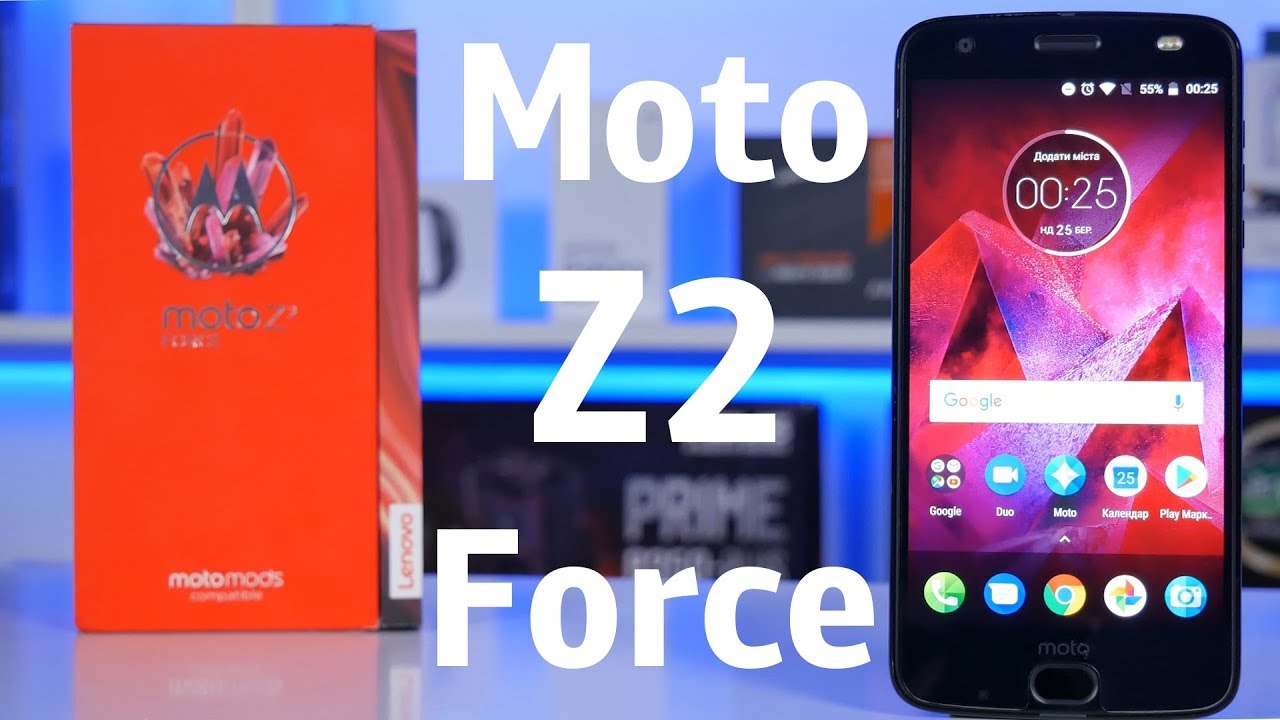Огляд Motorola Moto Z2 Force – найміцніший флагман
