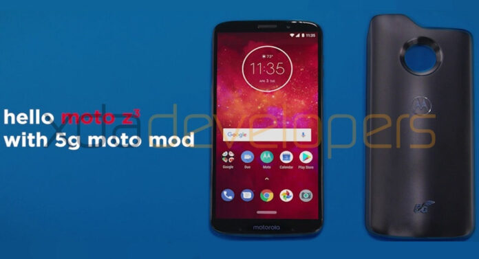 Moto Z3 Play 和 5G Moto Mod