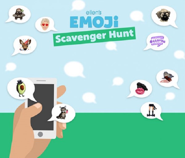 emoji scavenger hunt