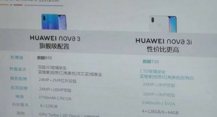 Huawei 新星3i