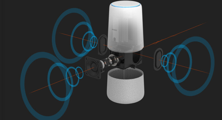 Huawei представила умное устройство AI Cube с голосовым помощником Alexa